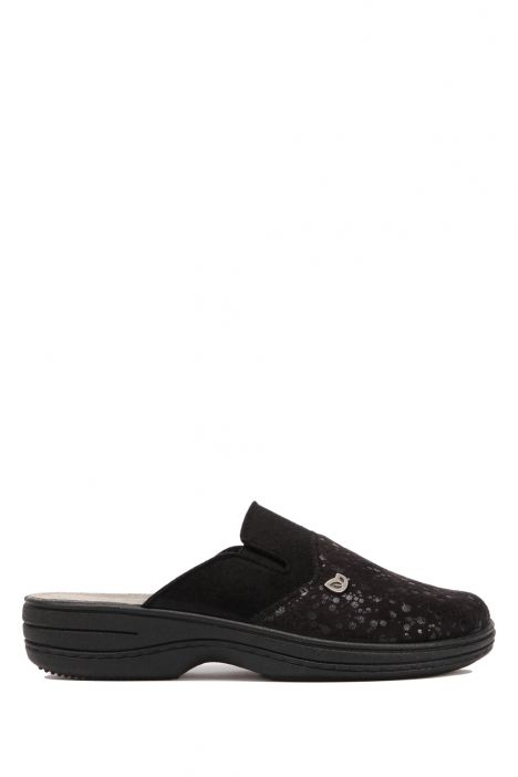 202001 Kifidis Eco Bio Memory Goccia Kadın Terlik 36-40 Siyah / Nero Donna