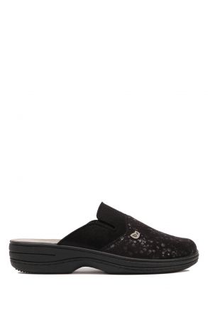 202001 Kifidis Eco Bio Memory Goccia Kadın Terlik 36-40 Siyah / Nero Donna