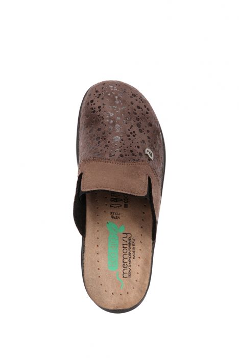 202001 Kifidis Eco Bio Memory Goccia Kadın Terlik 36-40 Bej / Tortora Donna