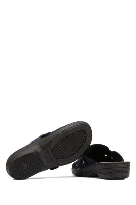 202002 Kifidis Eco Bio Memory Goccia Kadın Terlik 36-40 Mavi / Blue Donna
