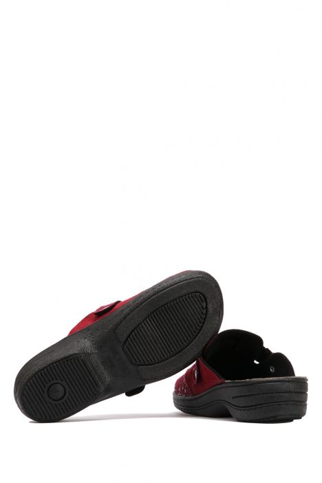 202002 Kifidis Eco Bio Memory Goccia Kadın Terlik 36-40 Bordo / Bordo Donna