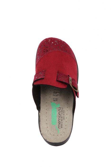 202002 Kifidis Eco Bio Memory Goccia Kadın Terlik 36-40 Bordo / Bordo Donna