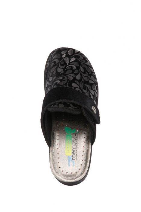 202046 Kifidis Eco Bio Memory Nadia Berdy Kadın Terlik 36-40 Siyah / Nero Donna