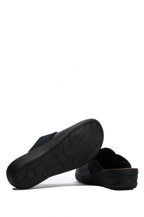 202057 Kifidis Eco Bio Memorisy Tiziano Camoscio Kadın Terlik 36-41 Mavi / Blue