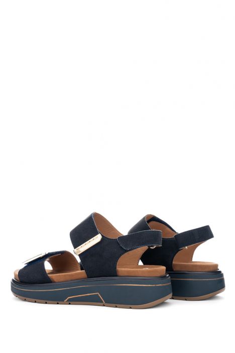 20209 Ara Shoes Lucca-S Kadın Deri Sandalet 36-41 02 SAMTCHE , BLUE