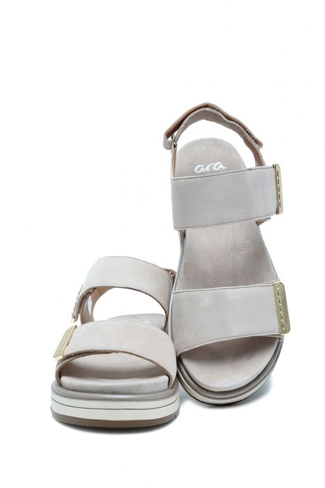 20209 Ara Shoes Lucca-S Kadın Deri Sandalet 36-41 08 SAMTCHE , SAND