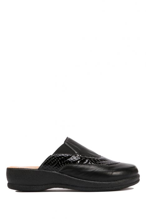202100 Kifidis Eco Bio Memory Ecopelle/Cocco Kadın Terlik 36-40 Siyah / Nero Donna