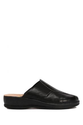 202101 Kifidis Eco Bio Memory Laminato Kadın Terlik 36-40 Siyah / Nero Donna