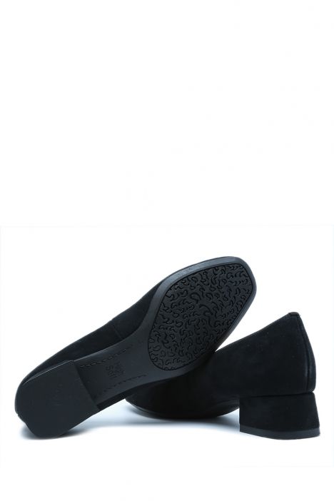 20412 Ara Shoes Graz Kadın Süet Deri Topuklu Ayakkabı 3.5-7.5 BLACK - 01