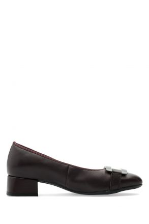 20420 Ara Shoes Graz Kadın Deri Topuklu Ayakkabı 3.5-7.5 19 FIRENZE , AMARONE