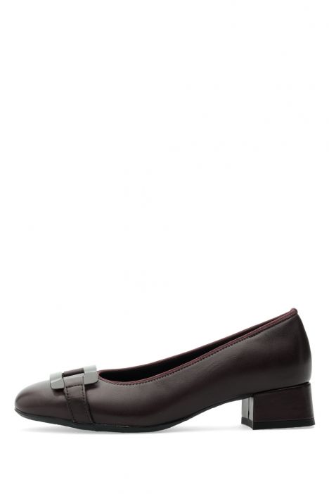 20420 Ara Shoes Graz Kadın Deri Topuklu Ayakkabı 3.5-7.5 19 FIRENZE , AMARONE