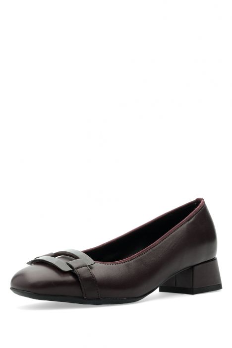20420 Ara Shoes Graz Kadın Deri Topuklu Ayakkabı 3.5-7.5 19 FIRENZE , AMARONE