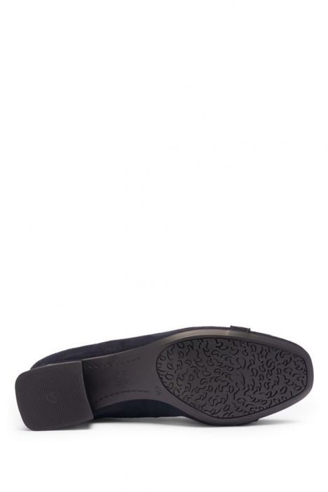 20430 Ara Shoes Graz Kadın Topuklu Ayakkabı 3.5-8.0 02 SAMTCHEVRO, BLAU