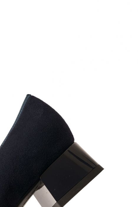20430 Ara Shoes Graz Kadın Topuklu Ayakkabı 3.5-8.0 02 SAMTCHEVRO, BLAU