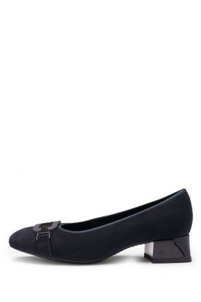 20430 Ara Shoes Graz Kadın Topuklu Ayakkabı 3.5-8.0 02 SAMTCHEVRO, BLAU