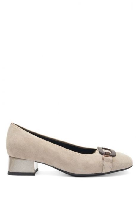 20430 Ara Shoes Graz Kadın Topuklu Ayakkabı 3.5-8.0 05 SAMTCHEVRO, CASHMERE