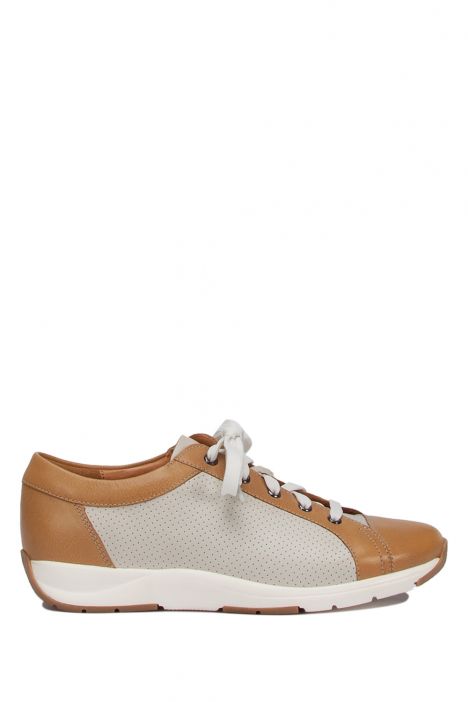 204411 Ganter Anatomik Kadın Deri Sneaker 2,5-8 Kırık Beyaz / Off-White