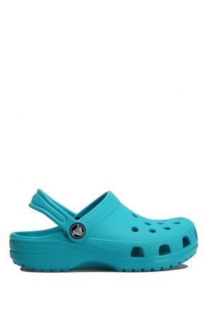Crocs 204536 Classic Clog Çocuk Sandalet 19-34 Digital Aqua - Turkuaz