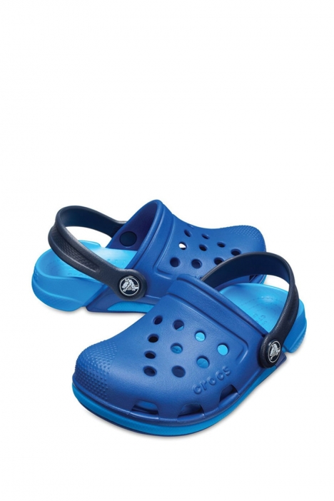 Crocs 204991 Electro III Clog Çocuk Sandalet 22-34 Blue Jean / Ocean