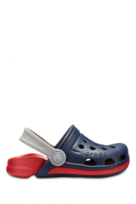 Crocs 204991 Electro III Clog Çocuk Sandalet 22-34 Navy / Flame