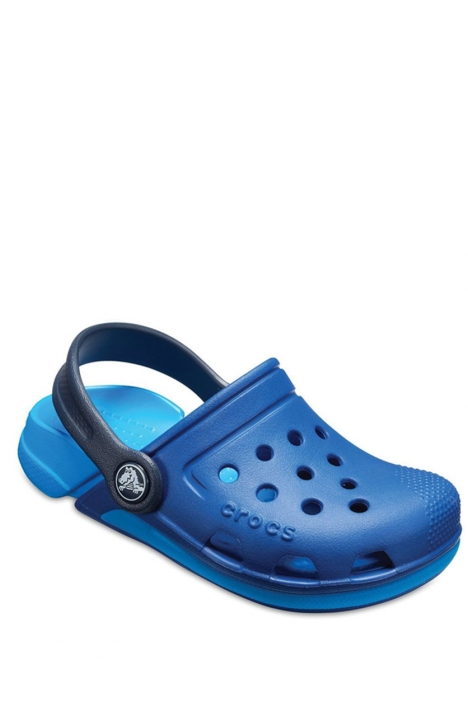 Crocs 204991 Electro III Clog Çocuk Sandalet 22-34 Blue Jean / Ocean