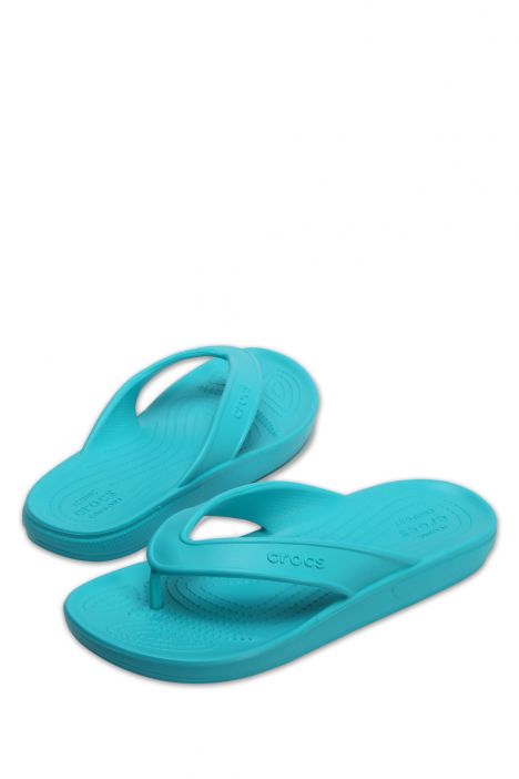 Crocs 206119 Classic Flip Kadın Terlik 36-39 Digital Aqua - Turkuaz