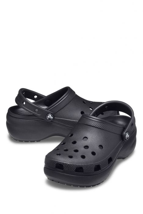 Crocs 206750 Classic Platform Kadın Sandalet 36-40 001 Black - Siyah