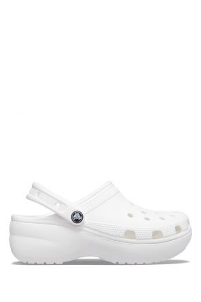 Crocs 206750 Classic Platform Kadın Sandalet 36-40 100 White - Beyaz