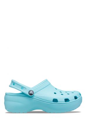 Crocs 206750 Classic Platform Kadın Sandalet 36-40 4SS Pure Water - Beyaz