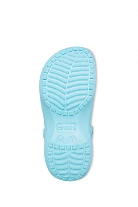 Crocs 206750 Classic Platform Kadın Sandalet 36-40 4SS Pure Water - Beyaz