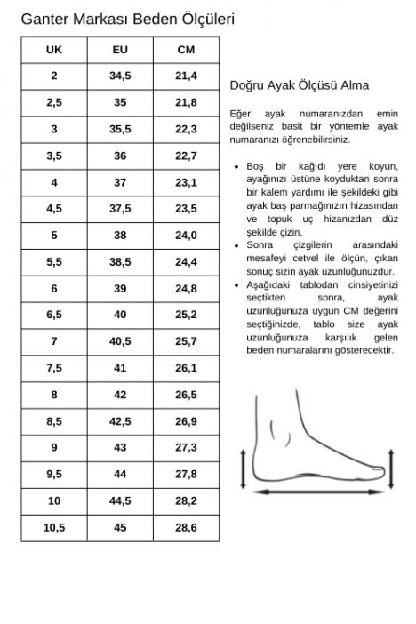 207747 Ganter Anatomik Kadın Deri Ayakkabı 2,5-8 KIESEL-BEJ TONU