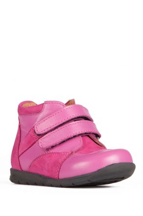 20 Kalite Çocuk Ayakkabısı 25-30 Nubuk Pembe