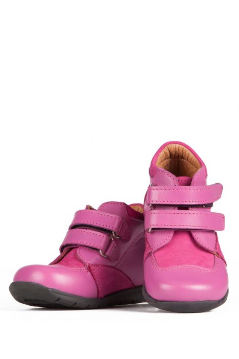 20 Kalite İlk Adım Çocuk Ayakkabısı 19-24 Nubuk Pembe