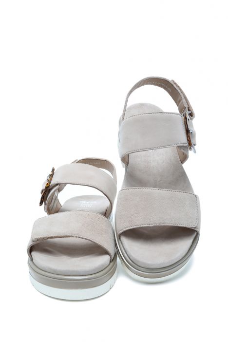 21003 Ara Shoes Malaga Kadın Süet Sandalet 36-41 SAND - 08