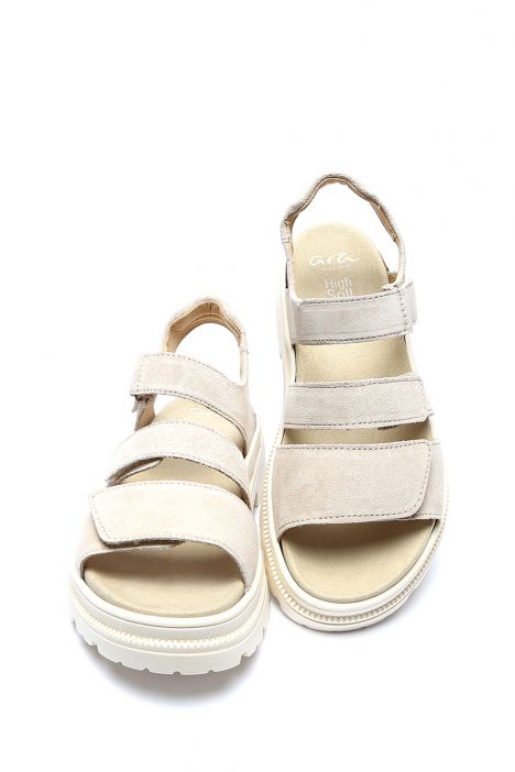 21306 Ara Shoes Kadın Süet Sandalet 36-41 SHELL - 05