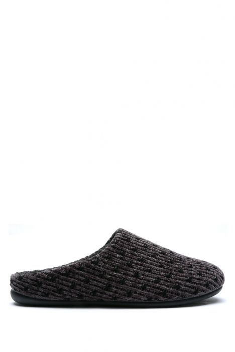 213273 Kifidis Home Erkek Örme Ev Terliği 41-46 Gri/Gris 7