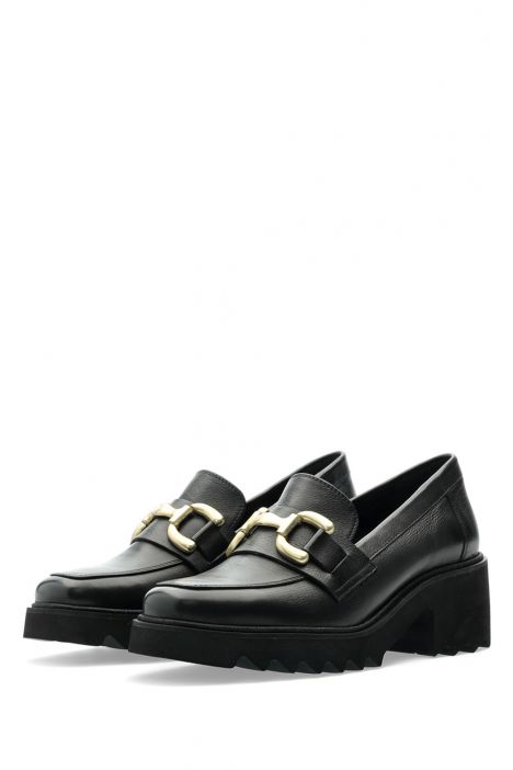 21504 Ara Shoes Paris-Sport Kadın Deri Loafer 3.5-7.5 01 CLUBCALF , BLACK