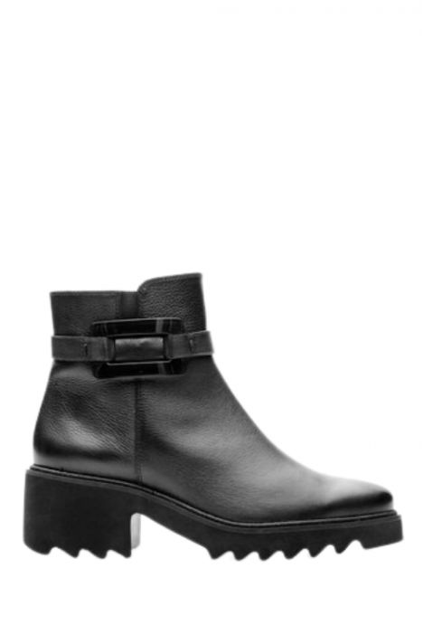 21531 Ara Shoes Paris-Sport Kadın Deri Bot 3.5-7.5 01 CLUBCALF , BLACK