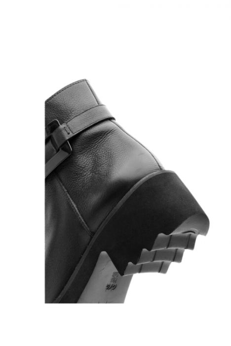 21531 Ara Shoes Paris-Sport Kadın Deri Bot 3.5-7.5 01 CLUBCALF , BLACK