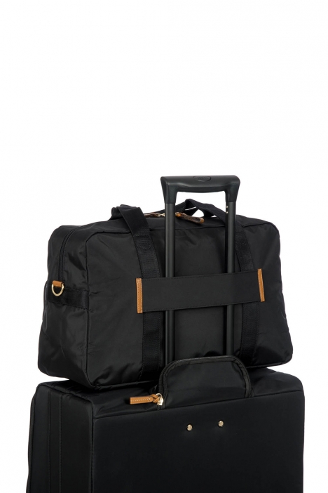 2192 Bric's X-Travel Seyahat Çantası 46x24x22 cm Siyah / Black