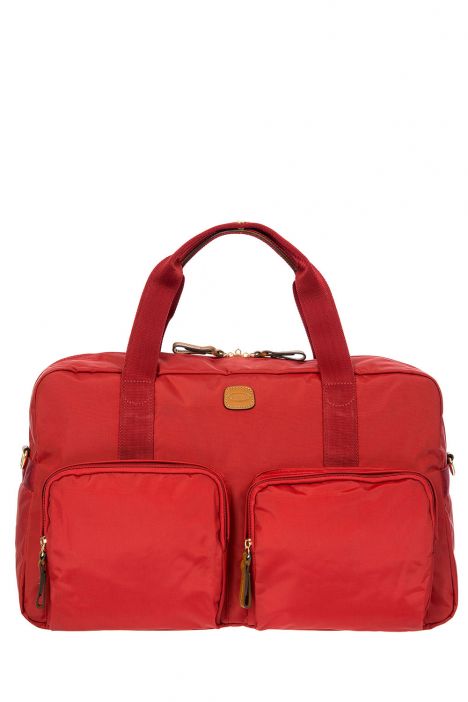2192 Bric's X-Travel Seyahat Çantası 46x24x22 cm Kırmızı / Red