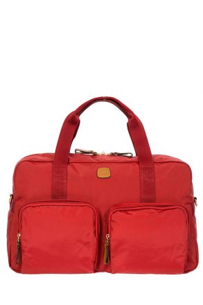 2192 Bric's X-Travel Seyahat Çantası 46x24x22 cm Kırmızı / Red