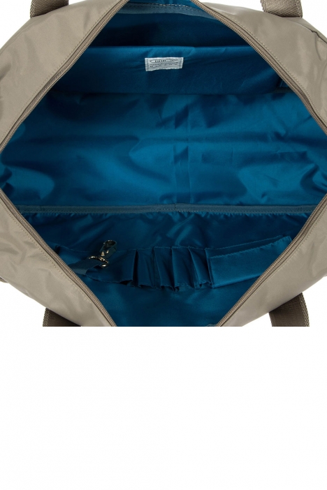 2192 Bric's X-Travel Seyahat Çantası 46x24x22 cm Dove Gri / Dove Grey
