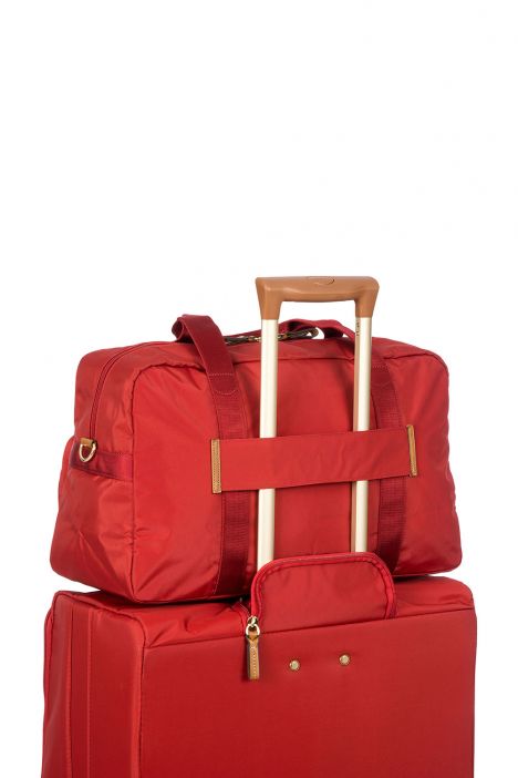 2192 Bric's X-Travel Seyahat Çantası 46x24x22 cm Kırmızı / Red