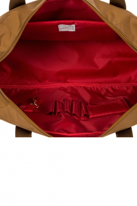 2192 Bric's X-Travel Seyahat Çantası 46x24x22 cm Taba / Leather