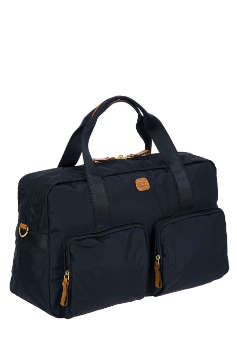2192 Bric's X-Travel Seyahat Çantası 46x24x22 cm Lacivert / Ocean Blue