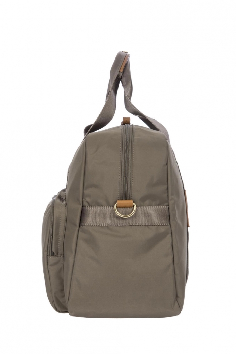 2192 Bric's X-Travel Seyahat Çantası 46x24x22 cm Gri / Mud