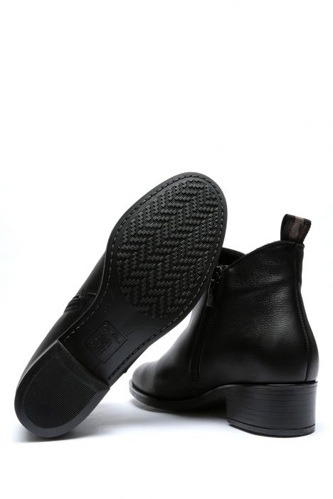 22233 Ara Shoes Kadın Topuklu Süet Bot 4.0-6.5 BLACK - 71B