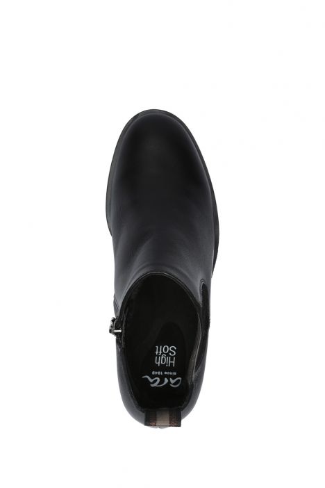 22233 Ara Shoes Kadın Topuklu Süet Bot 4.0-6.5 BLACK - 71B