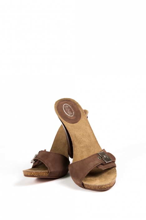 22508 Scholl Dempsey Kadın Terlik 35-40 Kahverengi / Brown